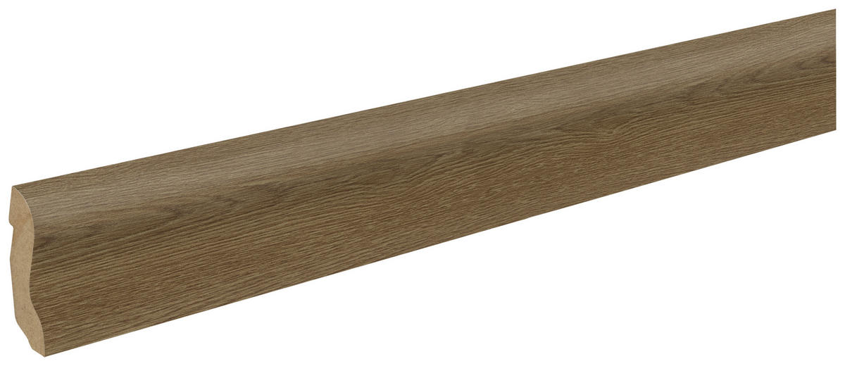 Sockelleiste L/B/H: ca. 250x2x4,5 cm pro Stück Sockelleiste Basic 40mm 2151 Ei.a.n - Eiche (250,00/2,00/4,50cm)