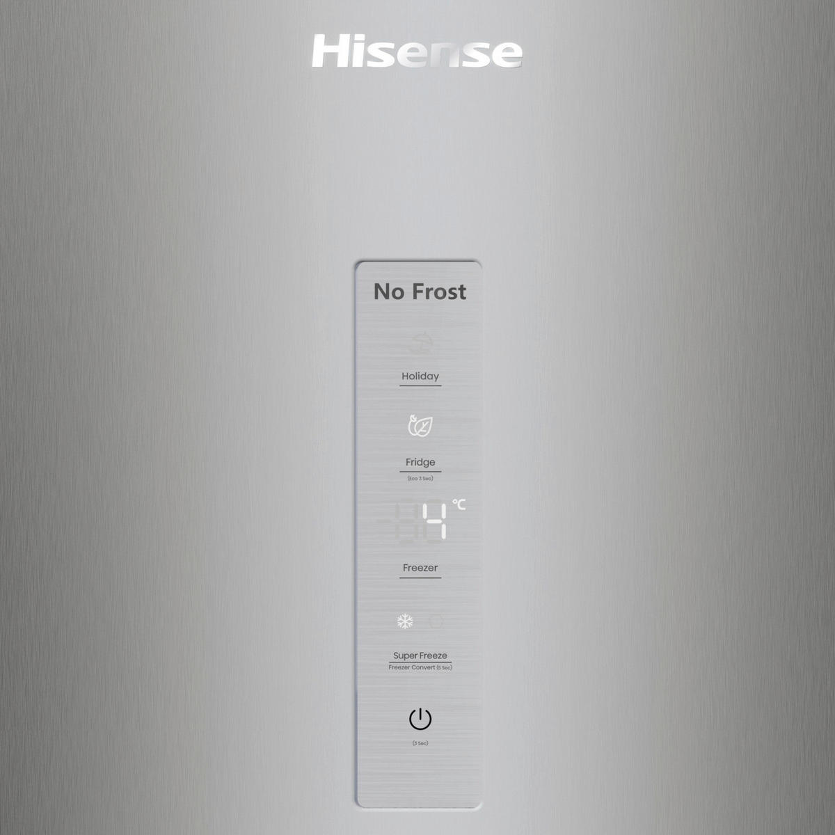 Hisense Kühl-/Gefrierkombination RM469N4ACD Silbergrau Kühl-Gefrierkombi RM469N4ACD - Silbergrau - Hisense