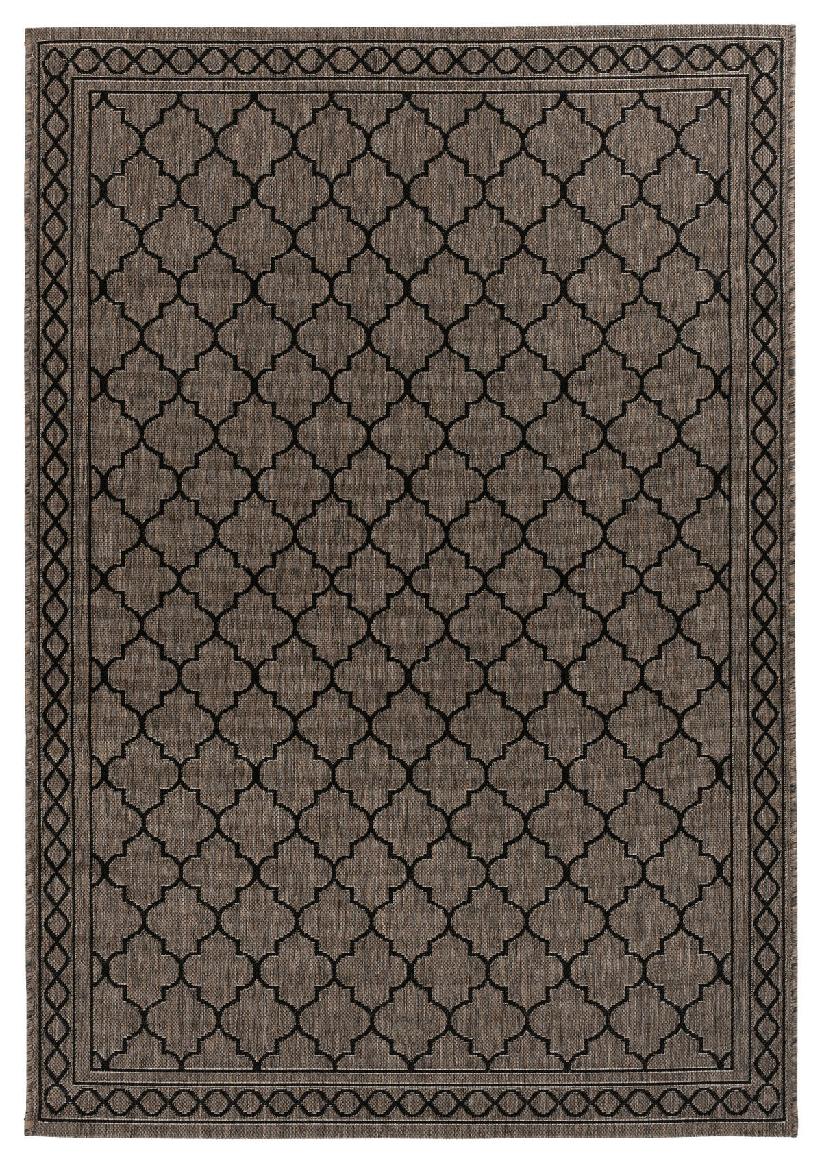 360Living Teppich Splash grau B/L: ca. 160x230 cm Splash - braun/grau (160,00/230,00cm) - 360Living