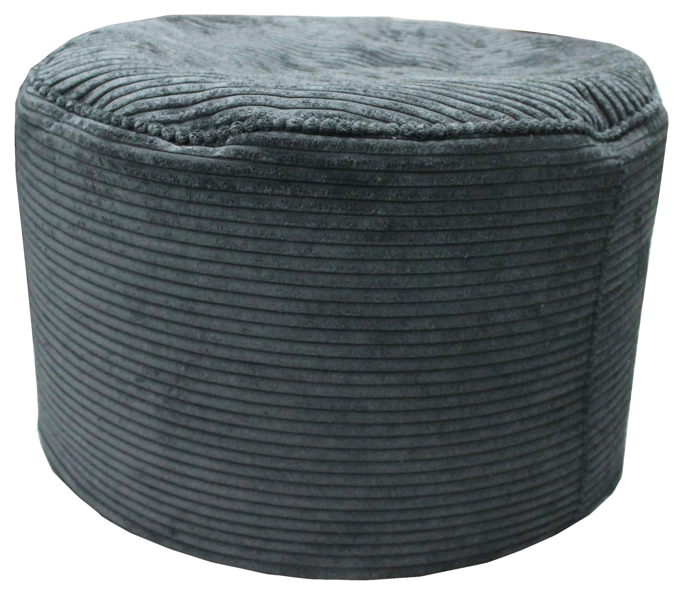 Sitzkissen Pouf schwarz B/H/T: ca. 55x37x55 cm