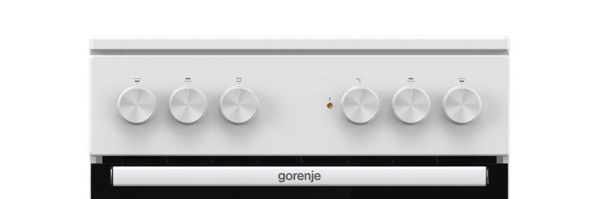 Gorenje Stand-Elektroherd GEC5A21WG weiß B/H/T: ca. 50x85x59 cm Stand-Elektroherd GEC 5A21 WG - weiß (50,00/85,00/59,00cm) - Gorenje