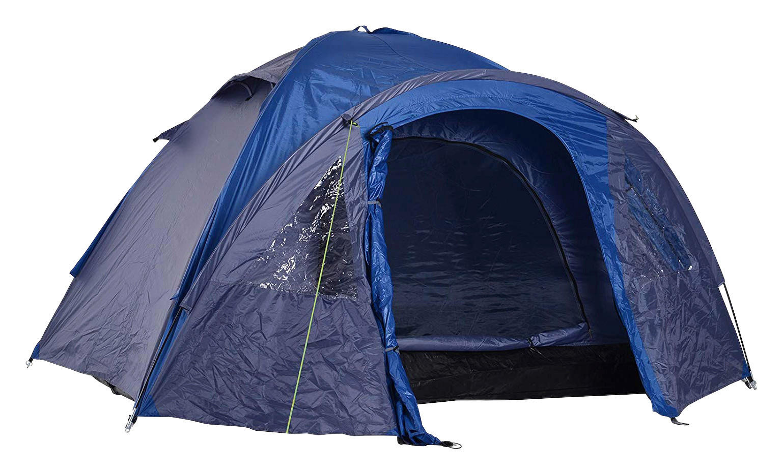 Outsunny Doppelwandzelt blau Kunststoff B/H/L: ca. 300x130x250 cm Doppelwandzelt - blau (250,00/300,00/130,00cm) - Outsunny
