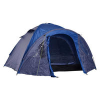 Outsunny Doppelwandzelt blau Kunststoff B/H/L: ca. 300x130x250 cm Doppelwandzelt - blau (250,00/300,00/130,00cm) - Outsunny