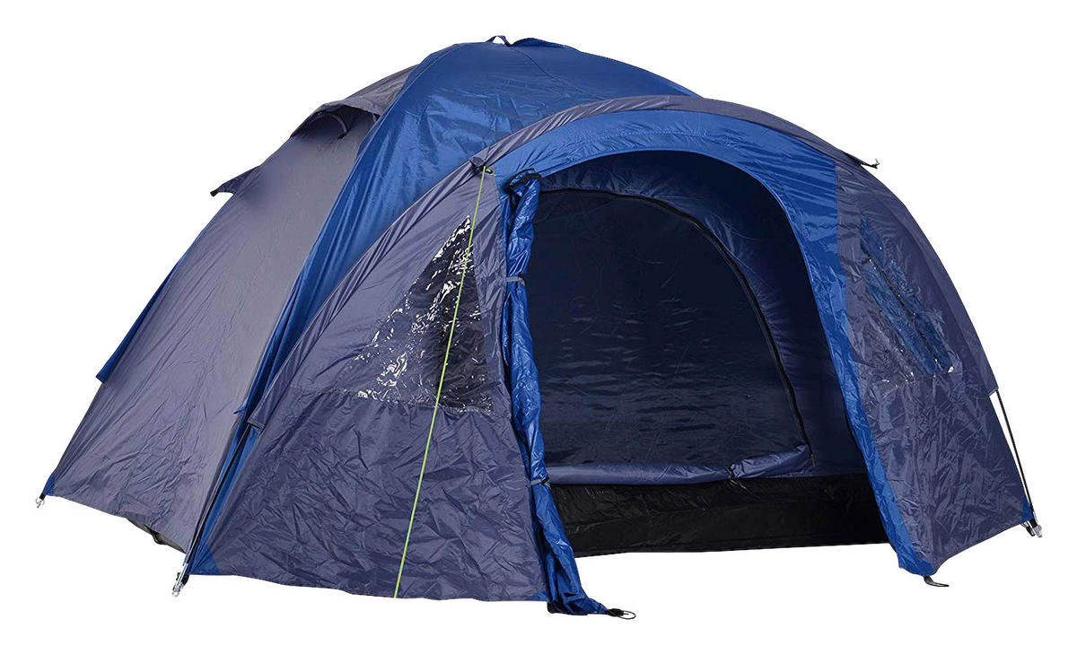 Outsunny Doppelwandzelt blau Kunststoff B/H/L: ca. 300x130x250 cm Doppelwandzelt - blau (250,00/300,00/130,00cm) - Outsunny