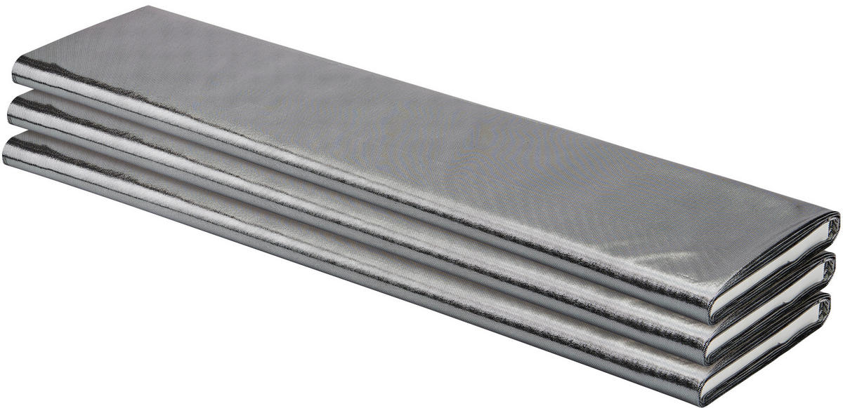 Dekostoff Lamee silber B: ca. 150 cm Lamee - silber (150,00cm)