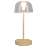 LED-Außentischleuchte gelb B/H/T/D: ca. 8x18,5x8x8 cm GOMBA - gelb (8,00/18,50/8,00cm) - Näve Leuchten