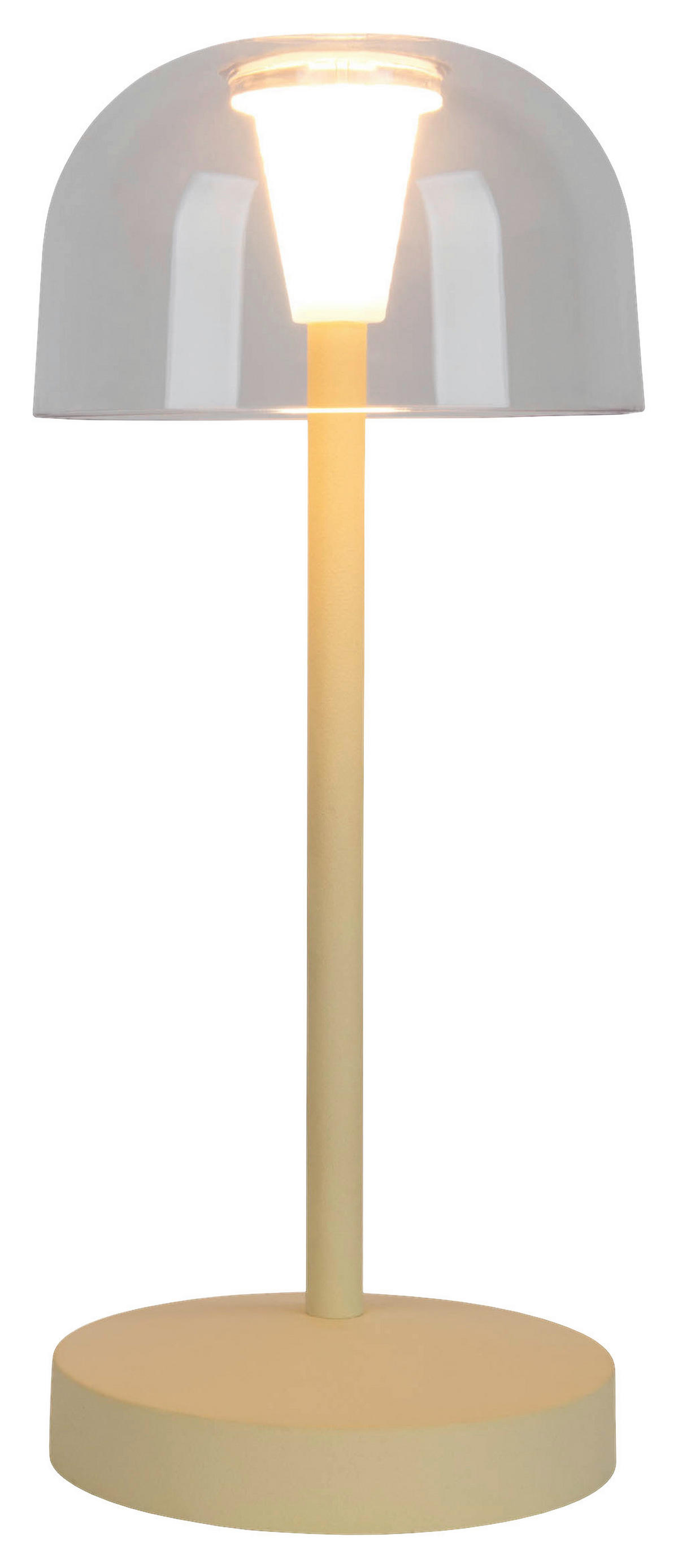 LED-Außentischleuchte gelb B/H/T/D: ca. 8x18,5x8x8 cm GOMBA - gelb (8,00/18,50/8,00cm) - Näve Leuchten