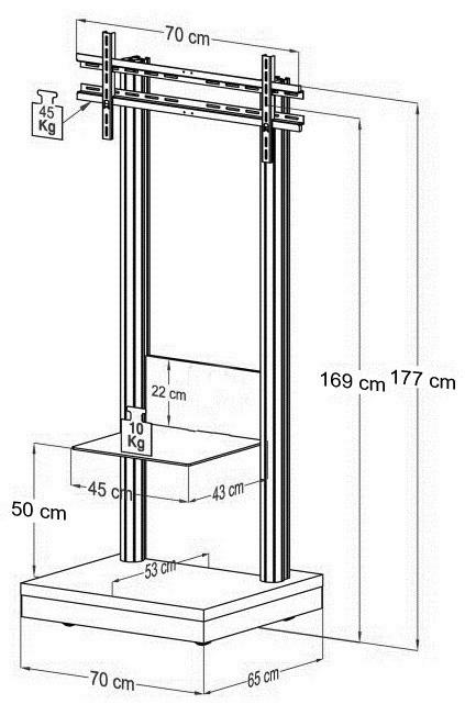 Thumbnail - VCM TV-Standfuß  TV Standfuß