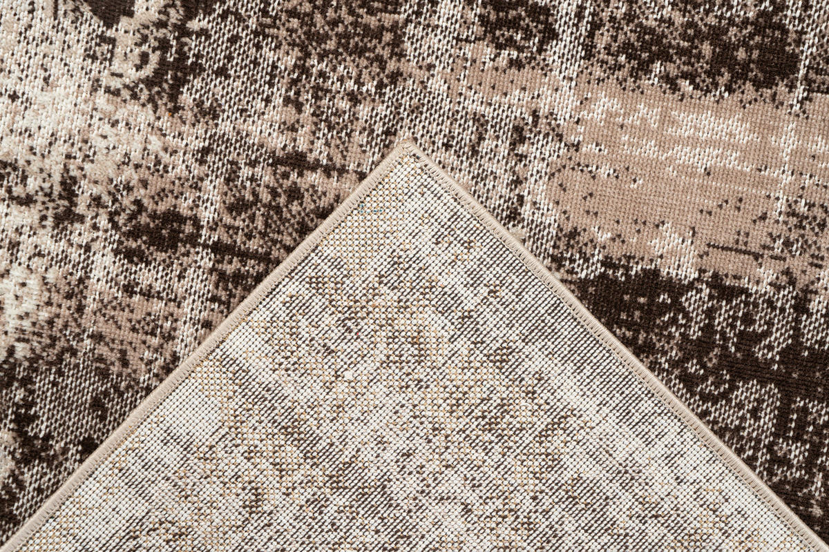 360Living Teppich Ariya braun B/L: ca. 120x170 cm Ariya - braun/taupe (120,00/170,00cm) - 360Living
