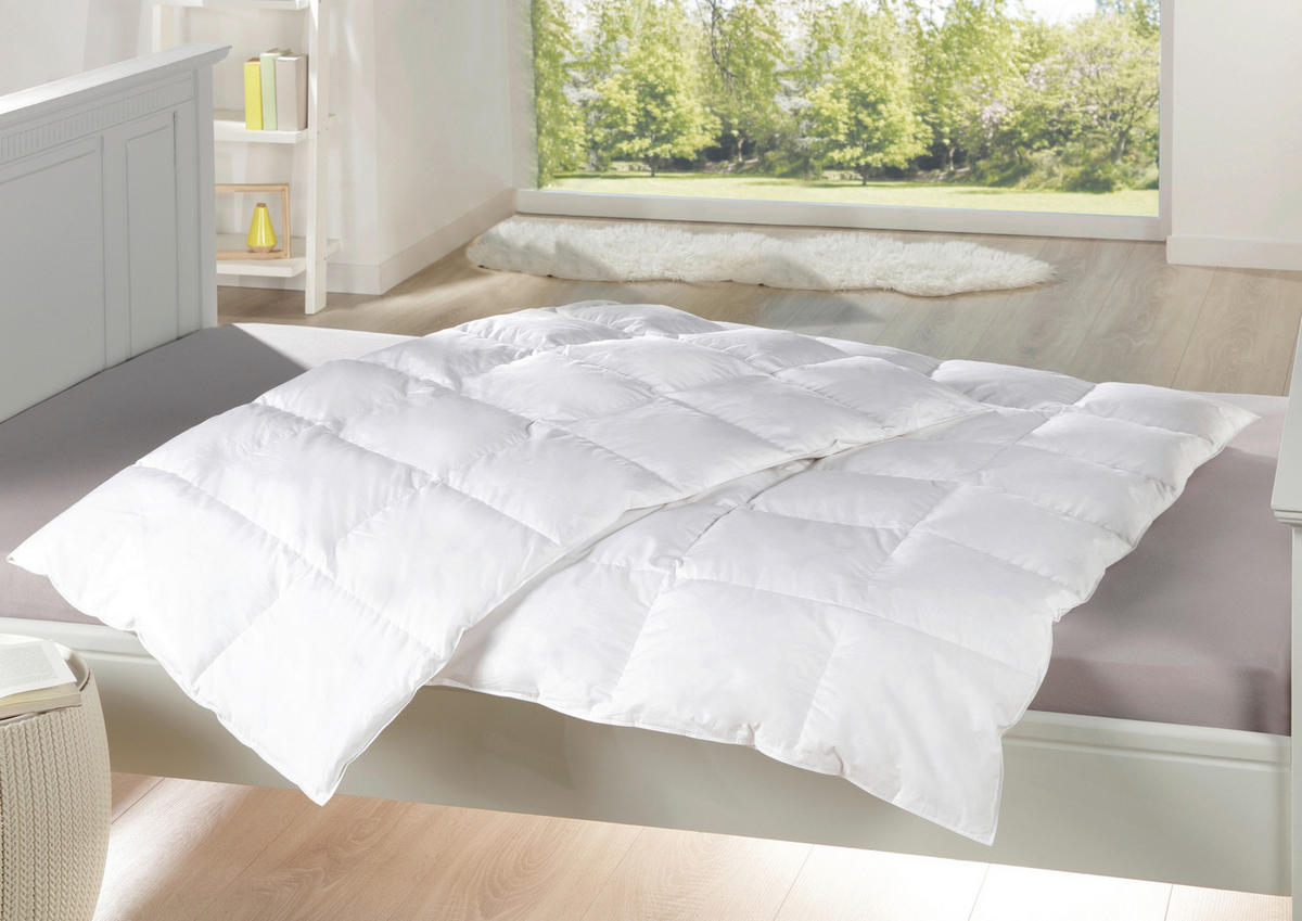 Kassettenbett Kassettenbett_Daunentouch 135x200cm - weiß (135,00/200,00cm)