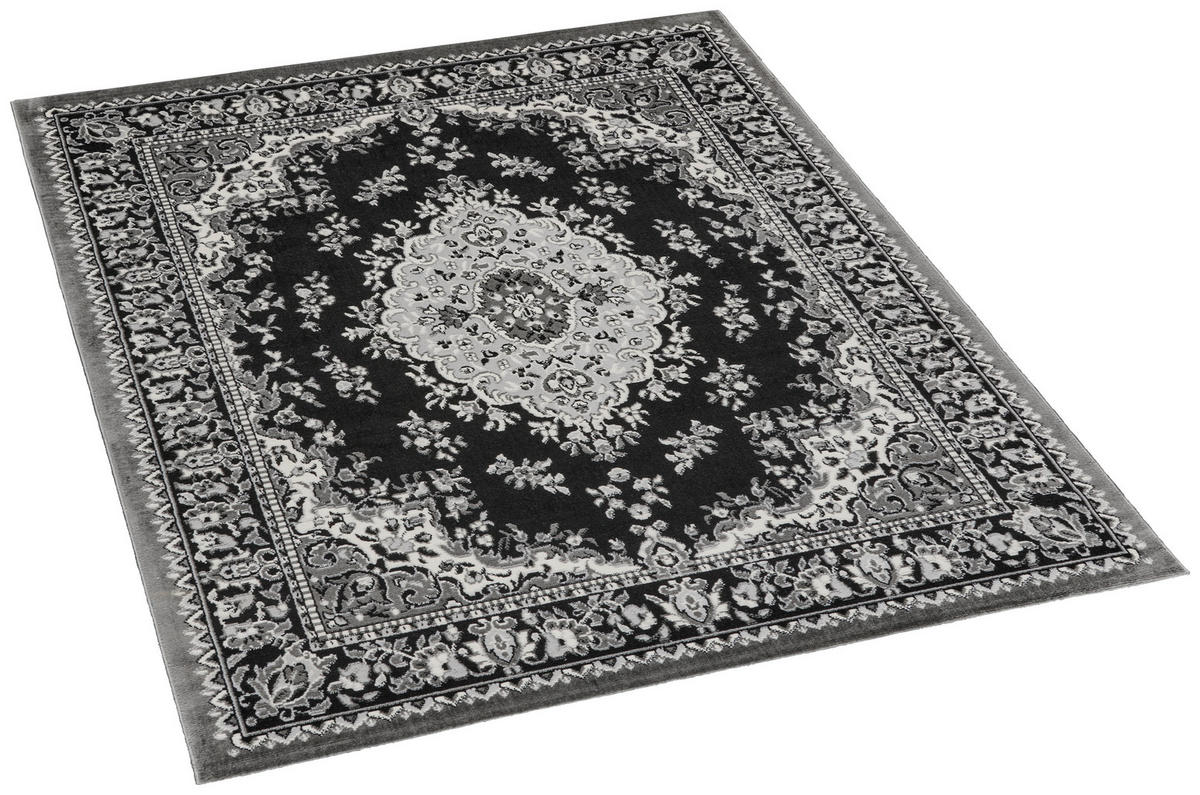 Webteppich Manila schwarz B/L: ca. 200x280 cm Manila - schwarz (200,00/280,00cm)