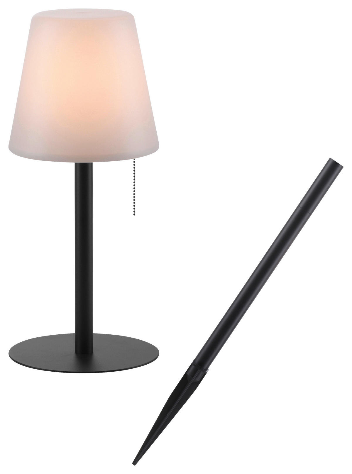 Just Light Tischleuchte PN19753-18 KENO - schwarz (16,50/60,00cm) - Just Light