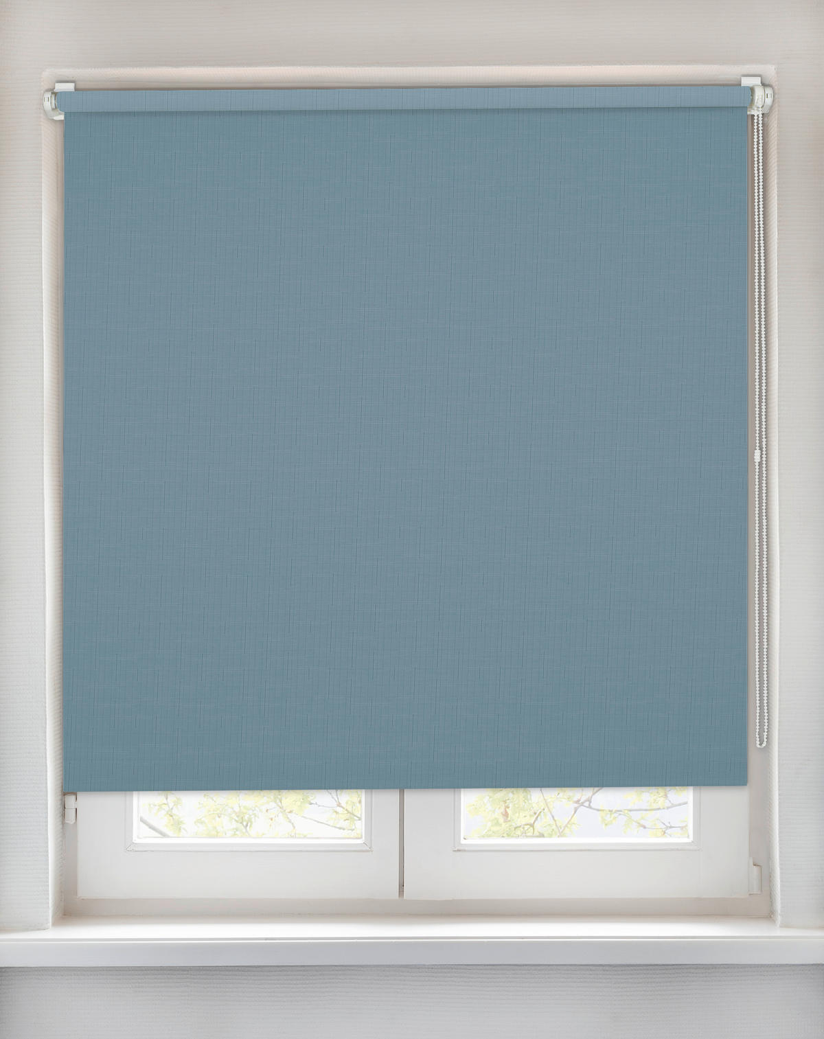 Rollo Struktur taubenblau B/L: ca. 120x150 cm Struktur - taubenblau (120,00/150,00cm) - Boviva