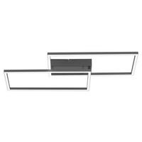 Just Light Deckenleuchte 14140-18 silber Alu Kunststoff B/H/L: ca. 33x7x61 cm LED-Deckenleuchte_Iven 14140-18 - silber (61,00/33,00/7,00cm) - Just Light