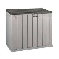 Toomax Mülltonnenbox Stora Way taupe B/H/L: ca. 111x74,5x129,5 cm Stora Way - braun/taupe (129,50/111,00/74,50cm) - Toomax