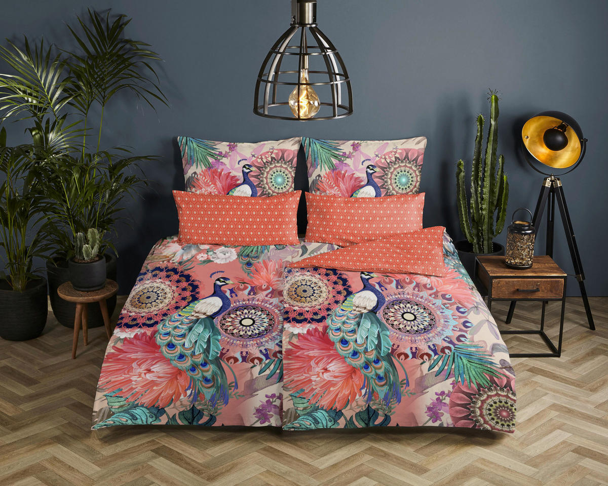 Baumwoll Bettwäsche Lynouk Satin Lynouk - Multi (155,00/220,00cm) - HIP