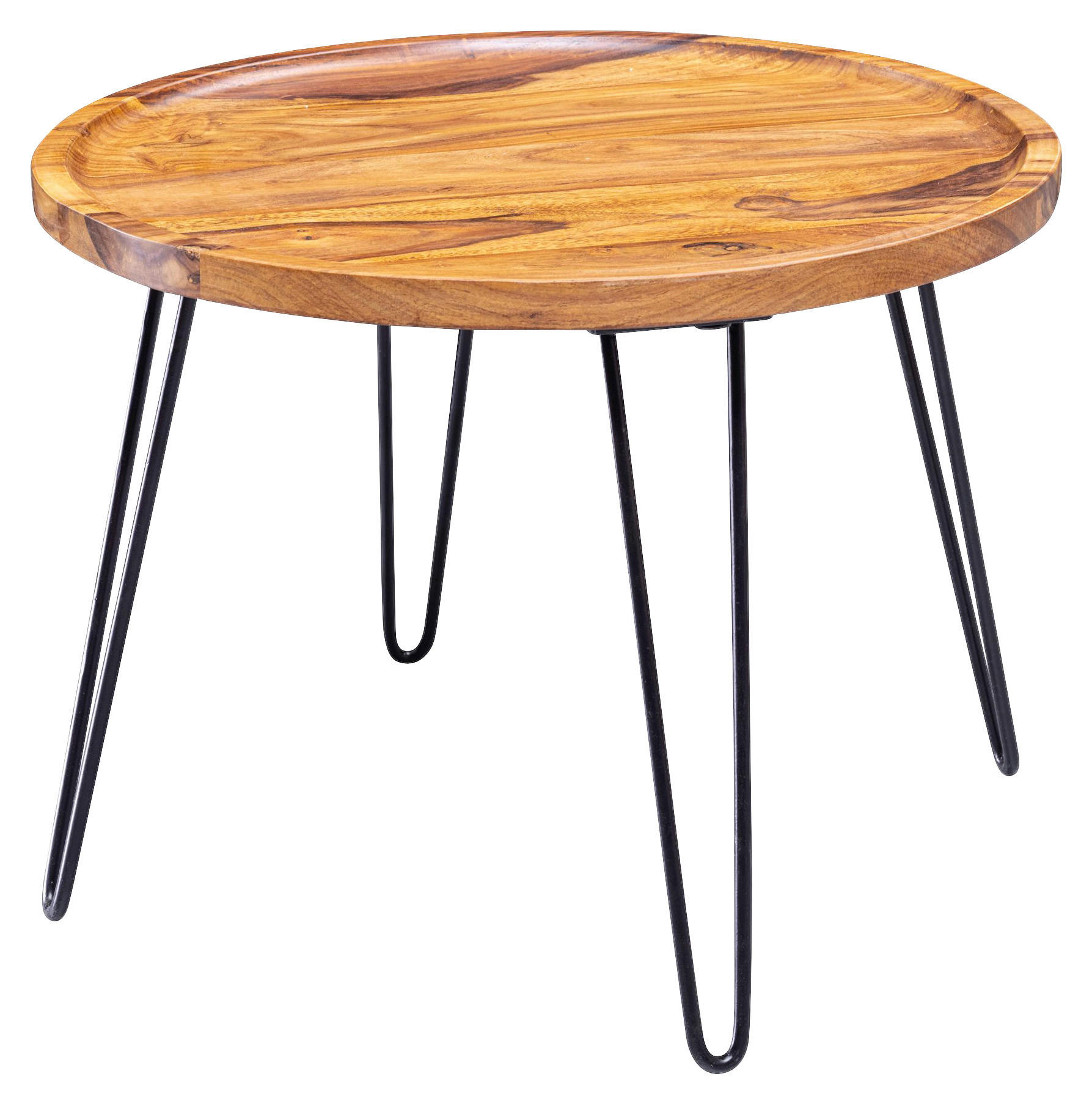 Couchtisch braun H: ca. 45 cm Couchtisch - braun (45,00cm) - Wohnling