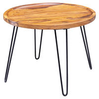 Couchtisch braun H: ca. 45 cm Couchtisch - braun (45,00cm) - Wohnling