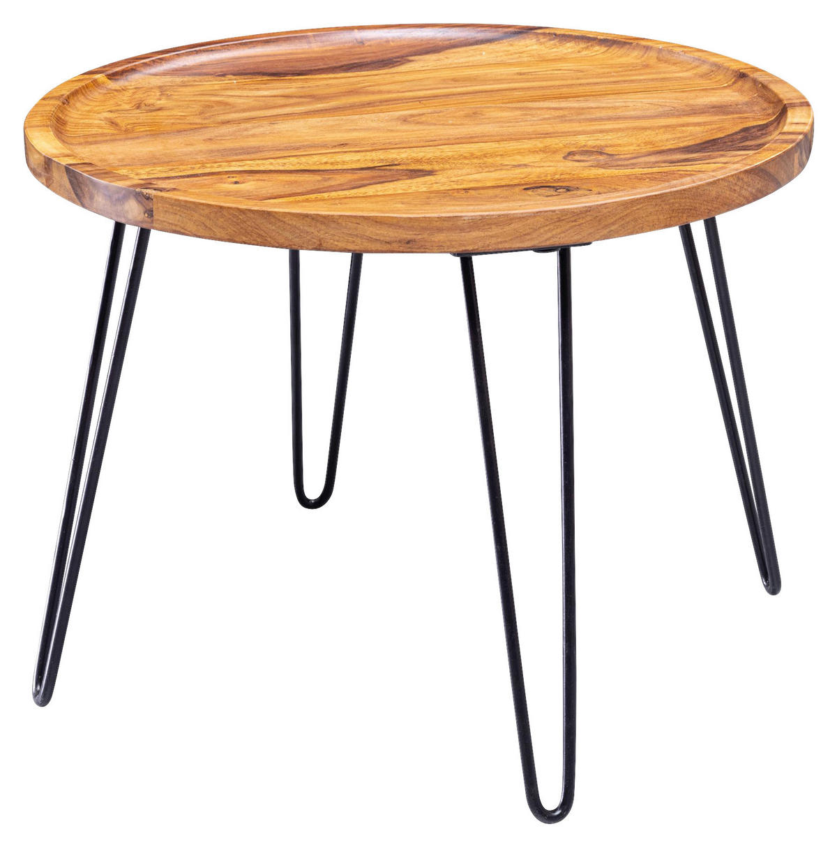 Couchtisch braun H: ca. 45 cm Couchtisch - braun (45,00cm) - Wohnling