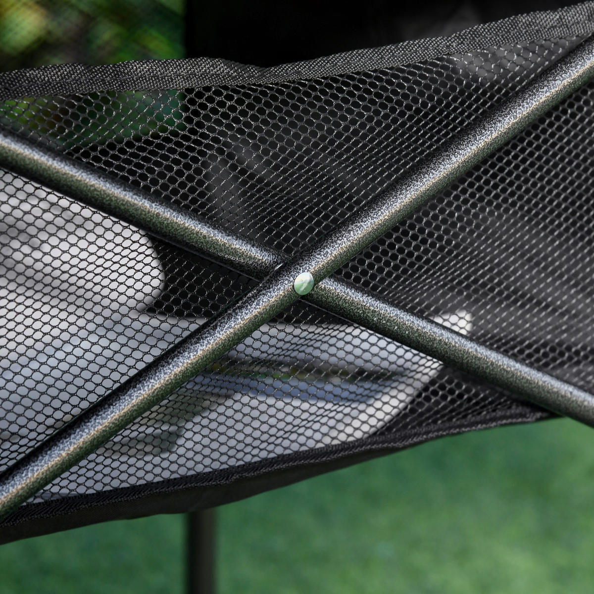 Outsunny Campingartikel B/H/L: ca. 70x70x69 cm Campingtisch - grau (69,00/70,00/70,00cm) - Outsunny