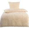 Microfaser Bettwäsche Teddy-Fleece Bettwäsche_Microfaser-Teddy-Flausch - sand (135,00/200,00cm)