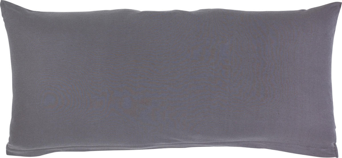Kissenbezug Jersey Kissenbezug-Jersey_2erPack 40x80cm - anthrazit (40,00/80,00cm) - Elegance