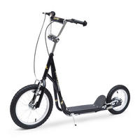 HOMCOM Kinderroller schwarz Kinderroller - schwarz (125,00/58,00/100,00cm) - HOMCOM