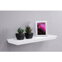 Wandboard Landwood 60 weiß B/T/S: ca. 60x19,5x3,8 cm Landwood 60 - weiß (60,00/19,50cm)