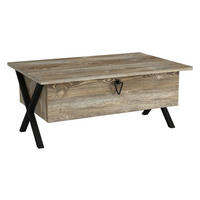 Couchtisch Zeth Eiche Nachbildung B/H/T: ca. 90x39x60 cm Zeth - Eiche (90,00/39,00/60,00cm) - moebel17