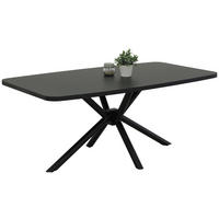 Esstisch Jana II schwarz B/H/T: ca. 180x76x100 cm Jana II - schwarz (180,00/76,00/100,00cm) - Hela