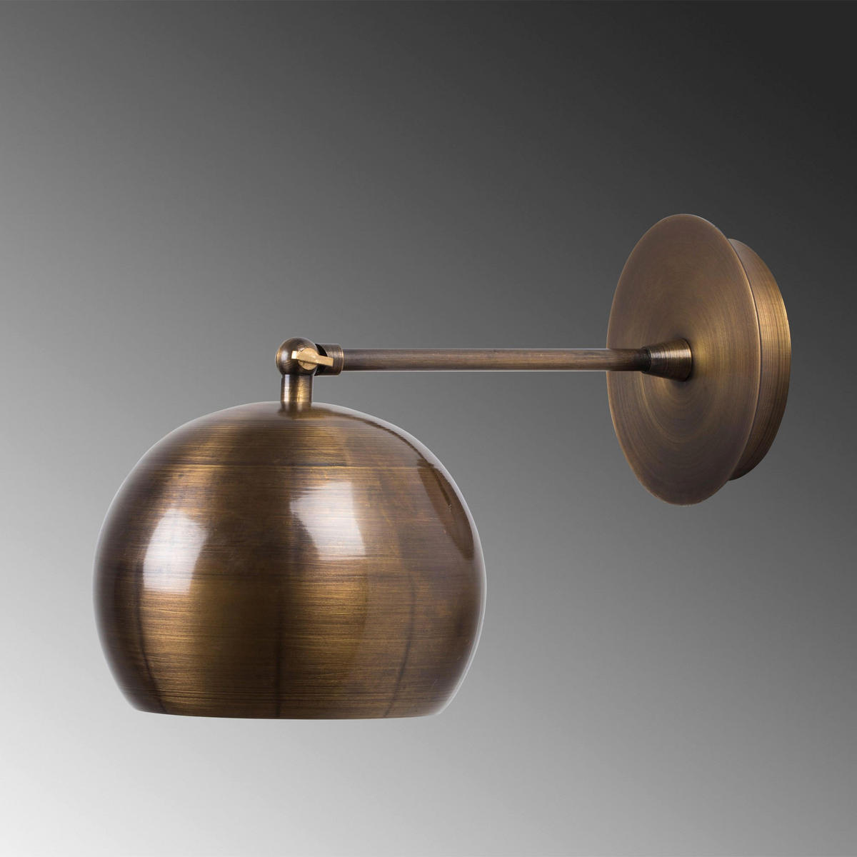 Opviq Wandleuchte Sivani bronze Metall B/H/T/L/D: ca. 28x21x28x15x15 cm E27 1 Brennstellen Sivani - bronze (15,00/28,00/21,00cm) - Opviq