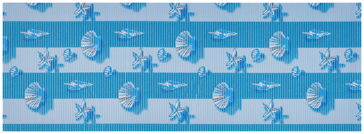 Weichschaummatte blau B/L: ca. 65x180 cm Weichschaummatte 65x180 Meerestiere - blau (65,00/180,00cm)