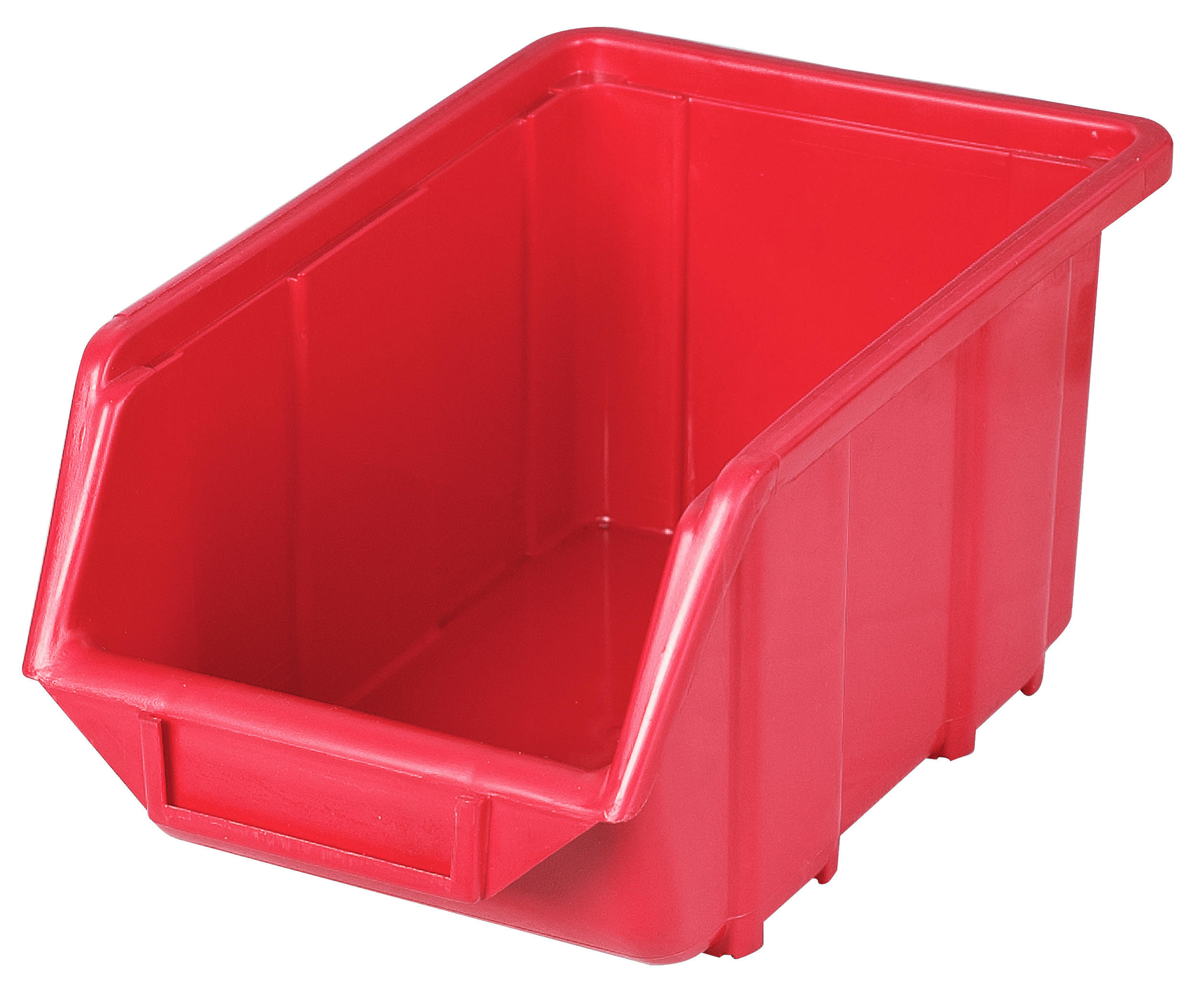 Stapelbox rot B/H/L: ca. 24x12,5x15,5 cm Stapelbox_mittel - rot (15,50/24,00/12,50cm)