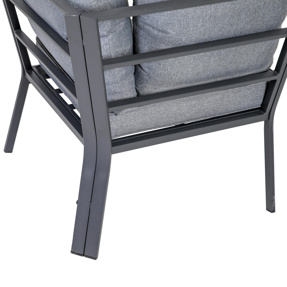 Greemotion Loungeset Amsterdam grau Stahl Amsterdam - anthrazit/grau - Greemotion