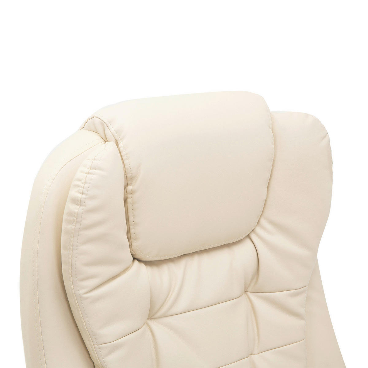 Chefsessel A2-0057 beige PVC Kunstleder A2-0057 - beige (62,00/111,00/68,00cm) - HOMCOM