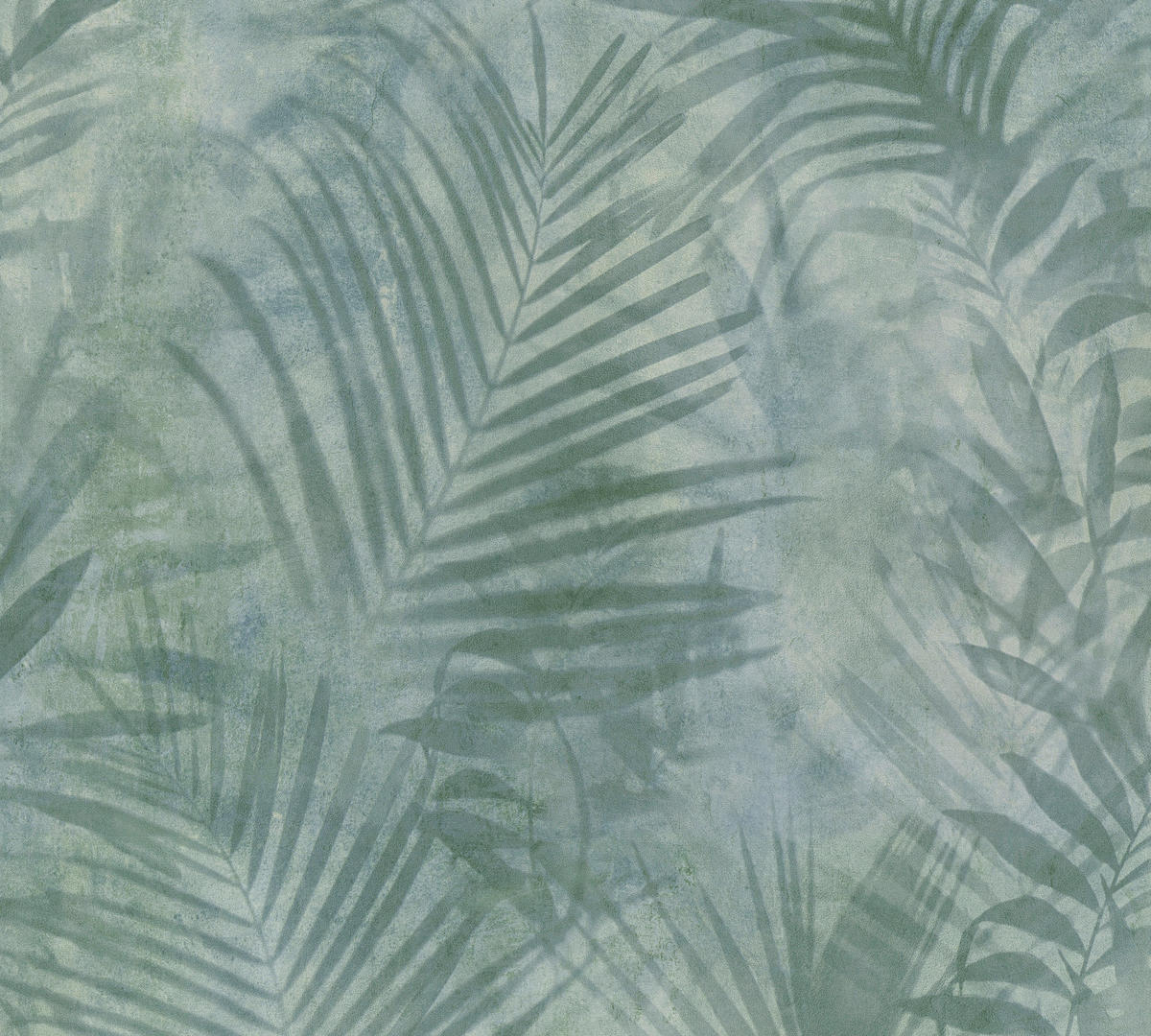 Vliestapete Palmenblätter grün B/L: ca. 53x1005 cm Vliestapete_37411-1 - grün (53,00/1005,00cm)