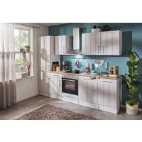 Respekta Küchenblock Premium weiß matt B/H/T: ca. 280x211x60 cm Premium - weiß (280,00/211,00/60,00cm) - Respekta