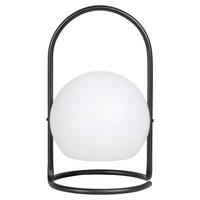Housenordic Tischleuchte weiß Stahl Kunststoff H/D: ca. 30x17 cm 1 Brennstellen LED_Tischlampe - weiß (17,00/30,00cm) - Housenordic