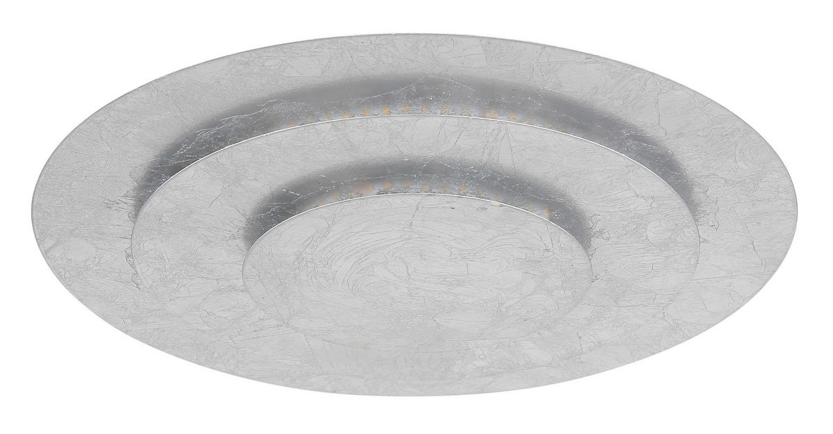 GLOBO LED-Deckenleuchte Heda 48465-24S silber Metall H/D: ca. 7x35 cm Heda - silber (35,00/7,00cm) - GLOBO
