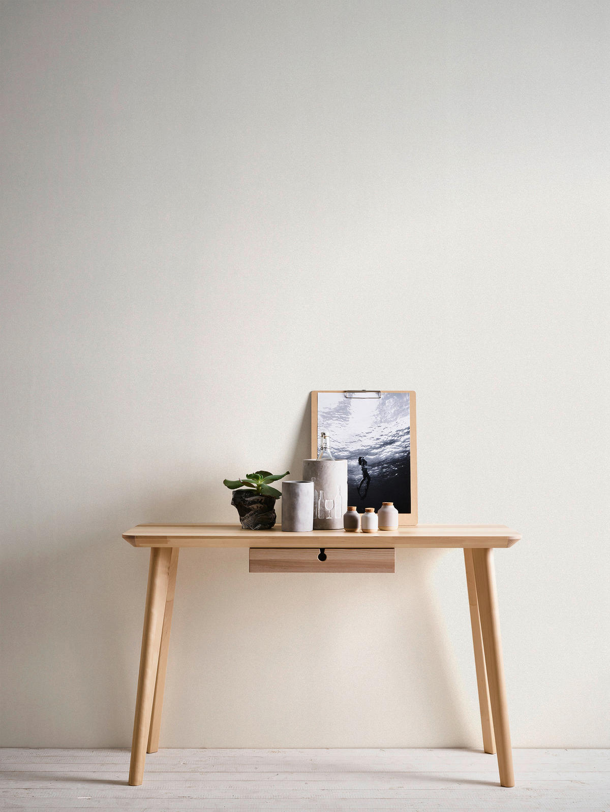 A.S.Creation Vliestapete New Elegance Uni creme B/L: ca. 53x1005 cm New Elegance - creme (53,00/1005,00cm) - A.S.Creation