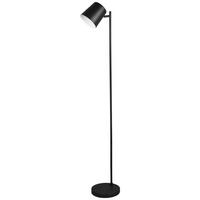 Reality LED Stehleuchte BLAKE mattschwarz Metall B/H: ca. 2x125 cm 1 Brennstellen Blake - mattschwarz (2,00/125,00cm) - Reality