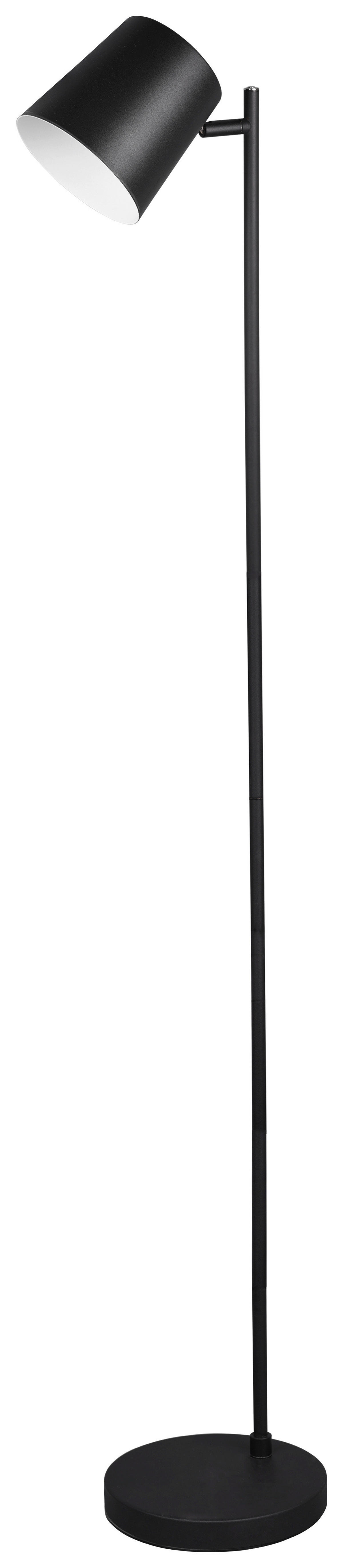 Reality LED Stehleuchte BLAKE mattschwarz Metall B/H: ca. 2x125 cm 1 Brennstellen Blake - mattschwarz (2,00/125,00cm) - Reality