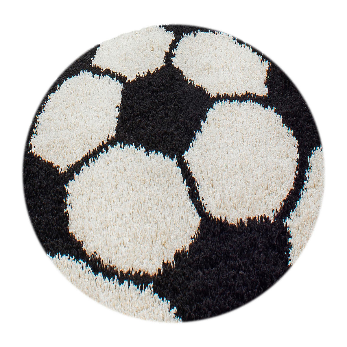 Ayyildiz Teppich FUN schwarz D: ca. 100 cm FUN - schwarz (100,00cm) - Ayyildiz