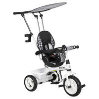 HOMCOM Kinder-Dreirad weiß B/H/L: ca. 47x98x105 cm Kinder-Dreirad - weiß (105,00/47,00/98,00cm) - HOMCOM