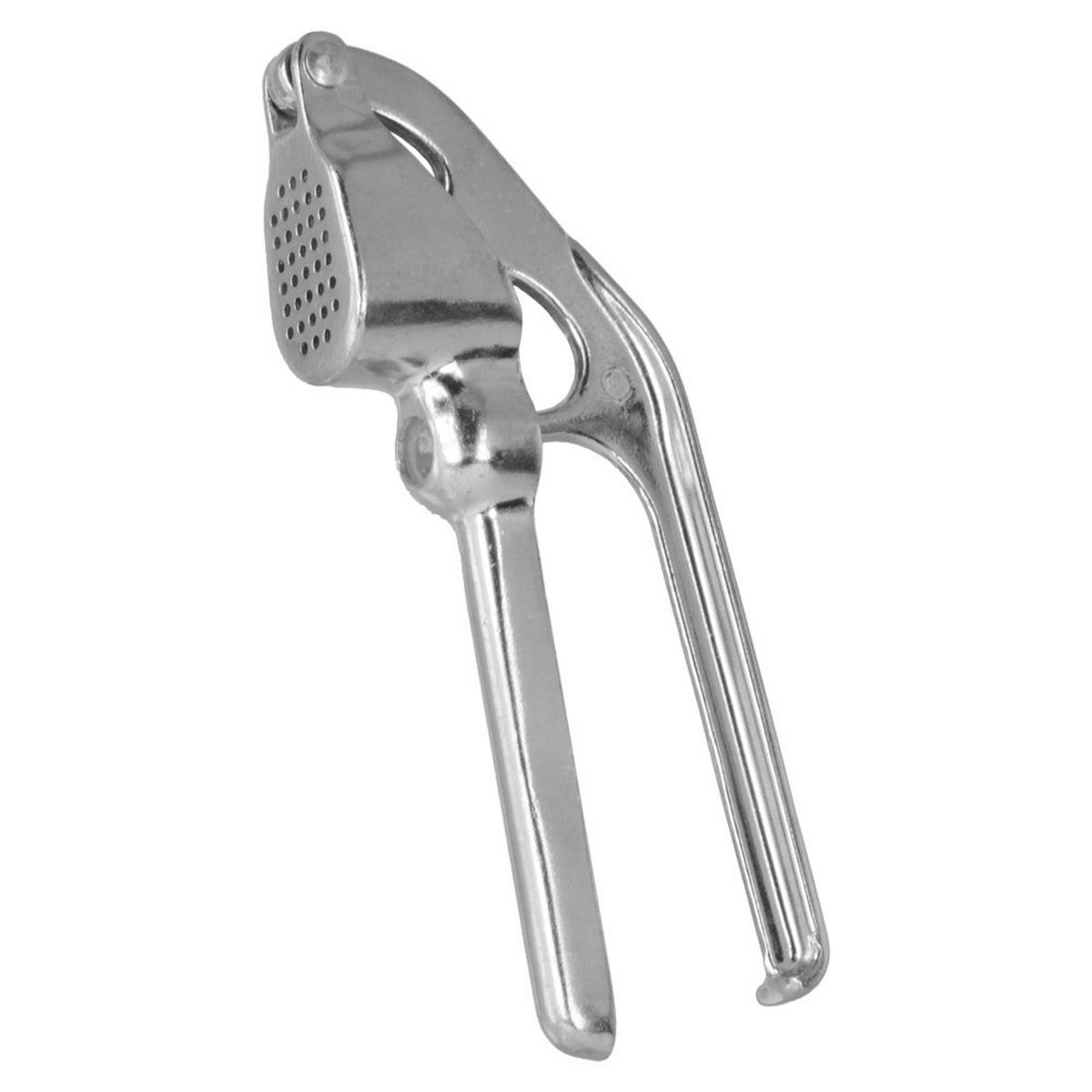 Metaltex Knoblauchpresse silber Aluminium B/H/L: ca. 3x22,6x9,4 cm Knoblauchpresse - silber (9,40/3,00/22,60cm) - Metaltex