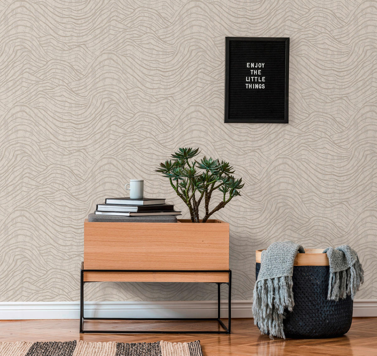 A.S.Creation Vliestapete weiß silber B/H/D: ca. 53x1005x8,4 cm Vliestapete - weiß/silber (8,40/1005,00cm) - A.S.Creation