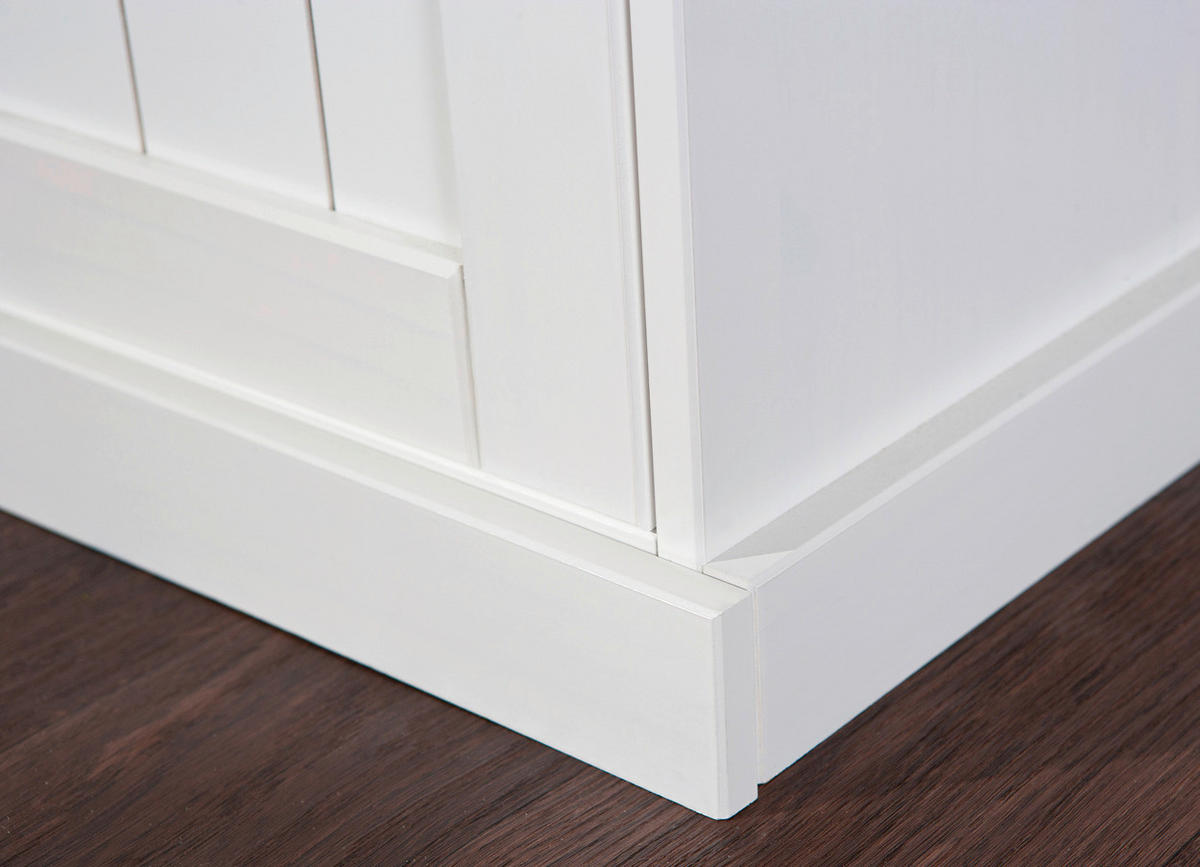 Kommode Westerland weiß lackiert B/H/T: ca. 90x86x45 cm Westerland - weiß (90,00/86,00/45,00cm) - Inter Link