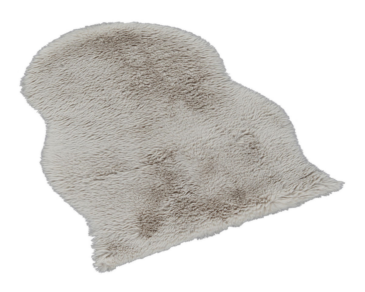 Fellimitat Mick silber B/L: ca. 55x80 cm Mick - silber (55,00/80,00cm)
