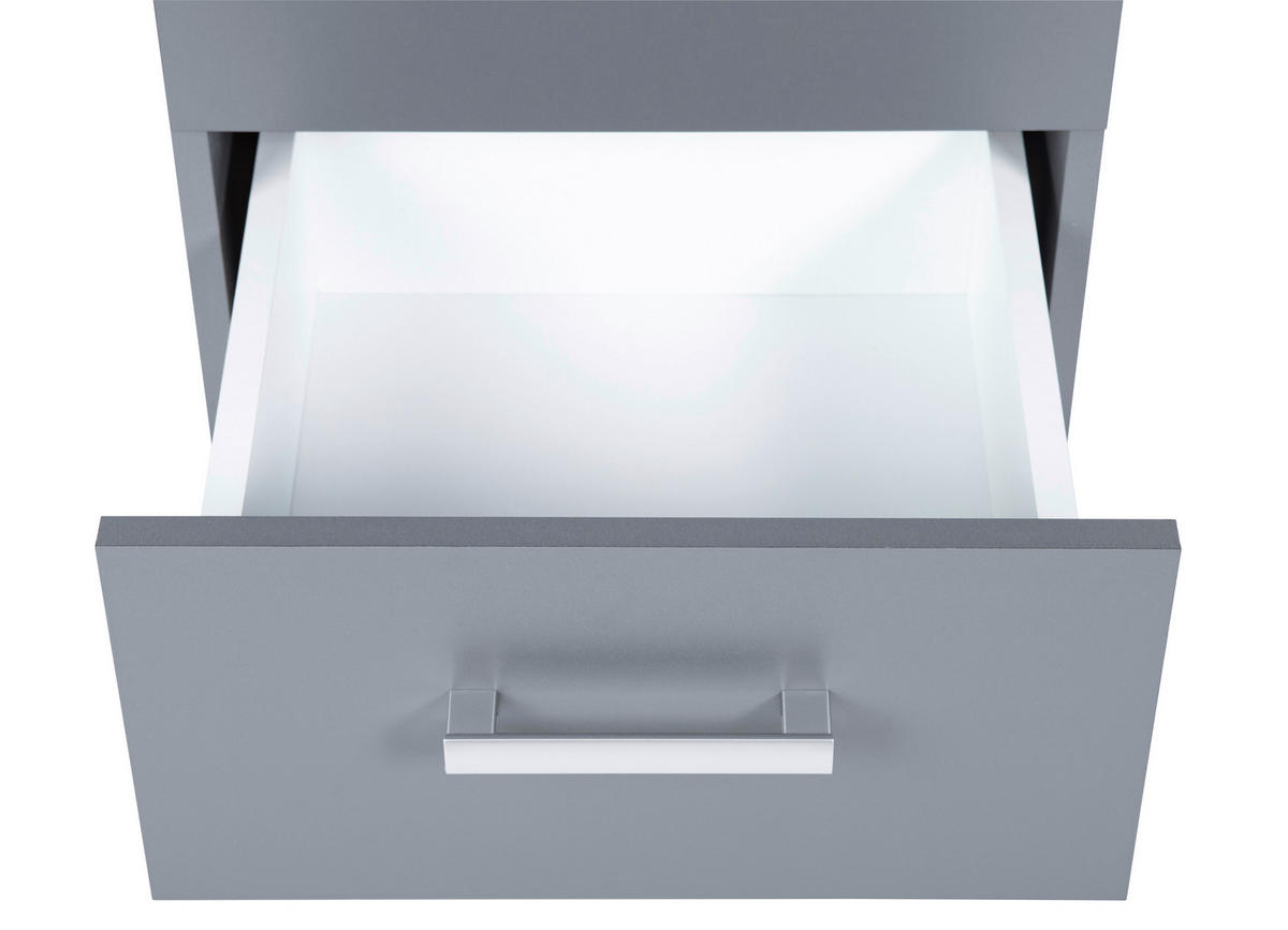Kommode Elenzio Grafitgrau Optik B/H/T: ca. 41,2x71x40 cm Elenzio - (41,20/71,00/40,00cm) - Inter Link