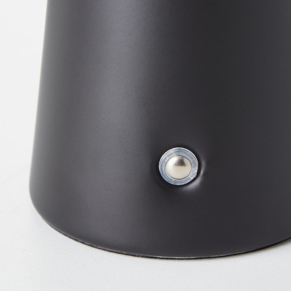 Thumbnail - Brilliant Akku-LED-Tischleuchte schwarz Metall B/H/L: ca. 15x18,5x15 cm